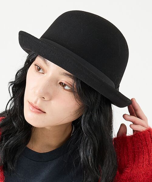 ABAHOUSE / アバハウス ハット | 【RUBEN/ルーベン】BASIC BOWLER FELT HAT/ベーシックボ | 詳細6
