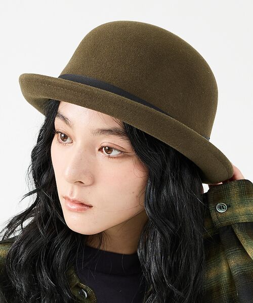 ABAHOUSE / アバハウス ハット | 【RUBEN/ルーベン】BASIC BOWLER FELT HAT/ベーシックボ | 詳細9