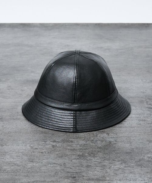 ABAHOUSE / アバハウス ハット | 【RUBEN/ルーベン】FAKE LEATHER METRO HAT/フェイクレ | 詳細2
