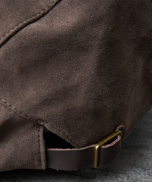 ABAHOUSE / アバハウス ハット | 【RUBEN/ルーベン】FAKE SUEDE HUNTING/フェイクスエードハ | 詳細11