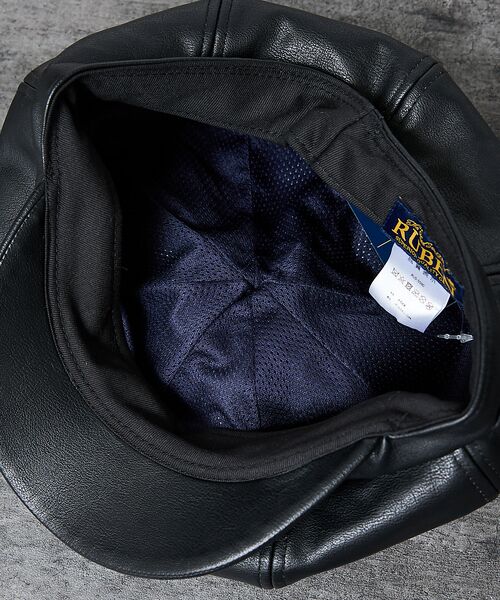 ABAHOUSE / アバハウス ハット | 【RUBEN/ルーベン】FAKE LEATHER CASKET/フェイクレザーキ | 詳細6