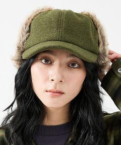 ABAHOUSE / アバハウス ハット | 【RUBEN/ルーベン】WOOL LIKED EARCOVE CAP/ウールライ