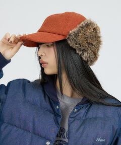 ABAHOUSE / アバハウス ハット | 【RUBEN/ルーベン】WOOL LIKED EARCOVE CAP/ウールライ