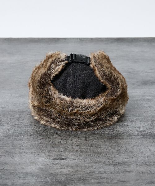 ABAHOUSE / アバハウス ハット | 【RUBEN/ルーベン】WOOL LIKED EARCOVE CAP/ウールライ | 詳細3
