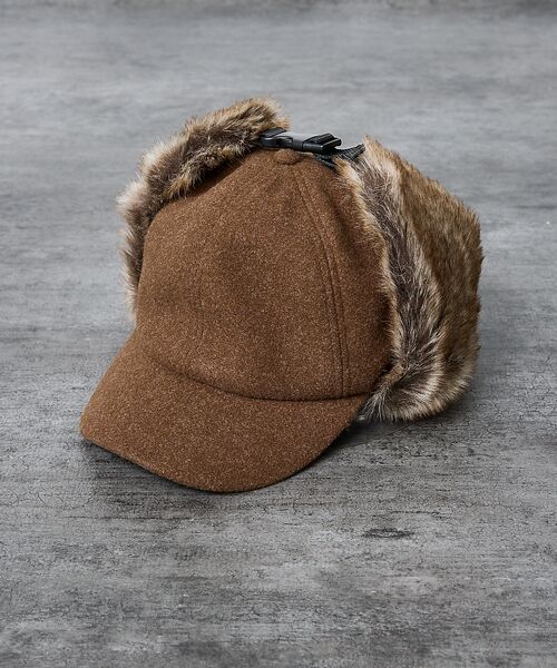 ABAHOUSE / アバハウス ハット | 【RUBEN/ルーベン】WOOL LIKED EARCOVE CAP/ウールライ | 詳細8