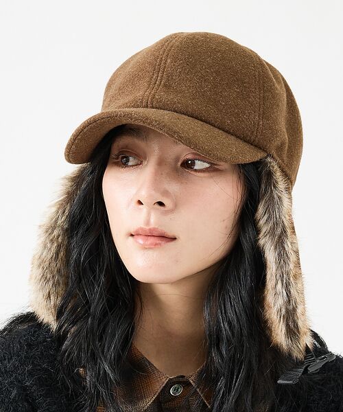 ABAHOUSE / アバハウス ハット | 【RUBEN/ルーベン】WOOL LIKED EARCOVE CAP/ウールライ | 詳細10