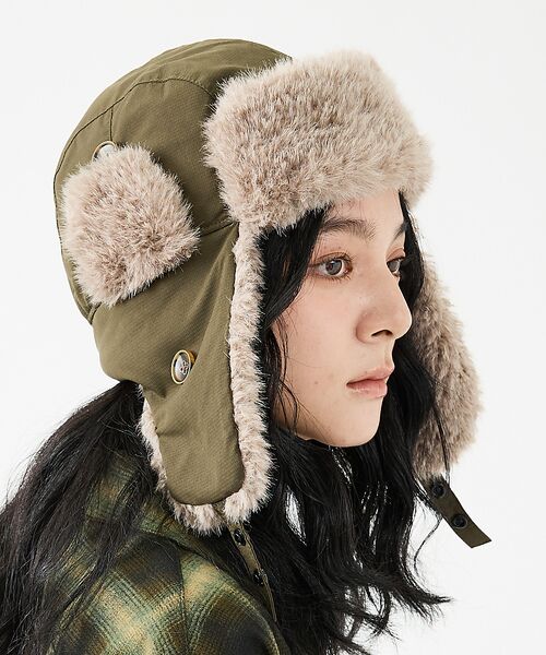 ABAHOUSE / アバハウス ハット | 【RUBEN/ルーベン】NYLON FLYGHT CAP/ナイロンフライトキャッ | 詳細14