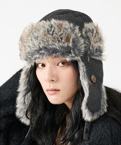 ABAHOUSE / アバハウス ハット | 【RUBEN/ルーベン】DENIM FLYGHT CAP/デニムフライトキャップ