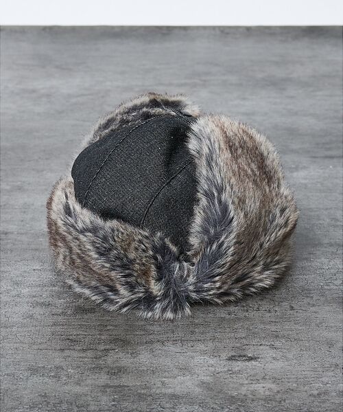 ABAHOUSE / アバハウス ハット | 【RUBEN/ルーベン】DENIM FLYGHT CAP/デニムフライトキャップ | 詳細2