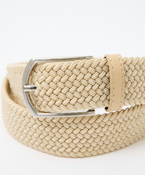 ABAHOUSE / アバハウス ベルト・サスペンダー | 【伸縮 / フリーサイズ】ゴムメッシュ ストレッチ ベルト | 詳細2