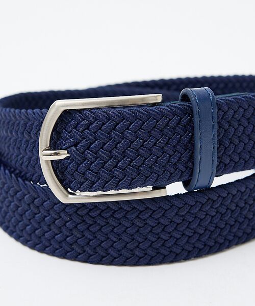 ABAHOUSE / アバハウス ベルト・サスペンダー | 【伸縮 / フリーサイズ】ゴムメッシュ ストレッチ ベルト | 詳細9