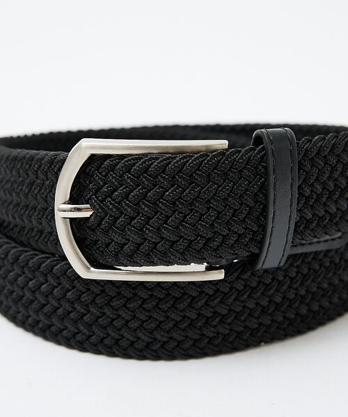 ABAHOUSE / アバハウス ベルト・サスペンダー | 【伸縮 / フリーサイズ】ゴムメッシュ ストレッチ ベルト | 詳細14