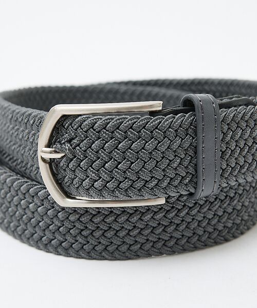 ABAHOUSE / アバハウス ベルト・サスペンダー | 【伸縮 / フリーサイズ】ゴムメッシュ ストレッチ ベルト | 詳細17