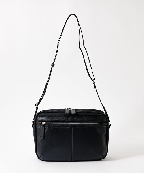 ABAHOUSE/アバハウス 【L.E.D.BITES】横型ショルダーバッグ GD-2404 ブラック F ABAHOUSE/アバハウス 【L.E.D.BITES】横型ショルダーバッグ GD-2404 ブラック F