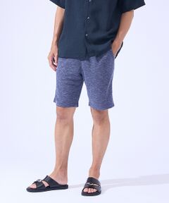 ABAHOUSE / アバハウス ショート・ハーフ・半端丈パンツ | 【セットアップ対応】バーズアイ イージー ショーツ