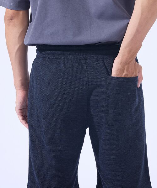 ABAHOUSE / アバハウス ショート・ハーフ・半端丈パンツ | 【セットアップ対応】バーズアイ イージー ショーツ | 詳細8