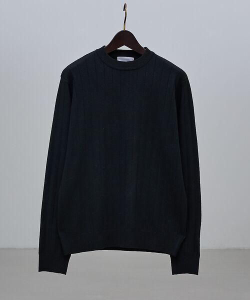 ABAHOUSE / アバハウス ニット・セーター | 【カシミヤタッチ】プルオーバー クルーネック ニット / ウォッシャブル | 詳細16