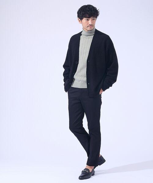 ABAHOUSE / アバハウス ニット・セーター | 【カシミヤタッチ】タートルネック ニット/ ウォッシャブル | 詳細8