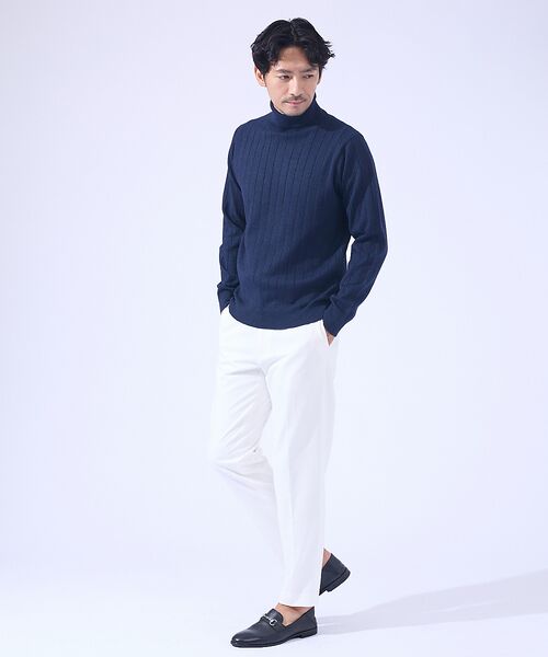 ABAHOUSE / アバハウス ニット・セーター | 【カシミヤタッチ】タートルネック ニット/ ウォッシャブル | 詳細10