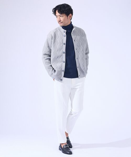 ABAHOUSE / アバハウス ニット・セーター | 【カシミヤタッチ】タートルネック ニット/ ウォッシャブル | 詳細11