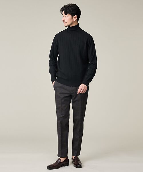 ABAHOUSE / アバハウス ニット・セーター | 【カシミヤタッチ】タートルネック ニット/ ウォッシャブル | 詳細17