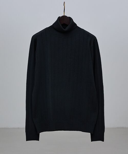 ABAHOUSE / アバハウス ニット・セーター | 【カシミヤタッチ】タートルネック ニット/ ウォッシャブル | 詳細18