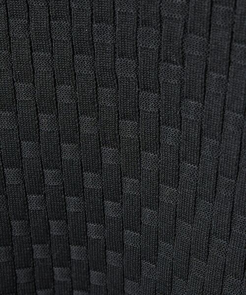 ABAHOUSE / アバハウス ニット・セーター | 【ハイストレッチ】ブロックチェック ジャガード モックネックニット | 詳細28