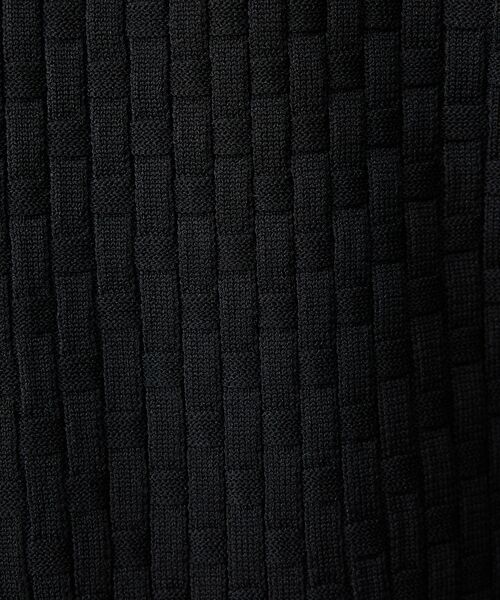 ABAHOUSE / アバハウス ニット・セーター | 【ハイストレッチ】ブロックチェック ジャガード タートルネック ニット | 詳細23