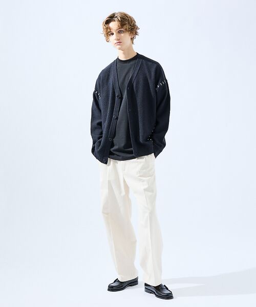 ABAHOUSE / アバハウス カーディガン・ボレロ | 【AH ABAHOUSE】ハンドステッチ カーディガン | 詳細14