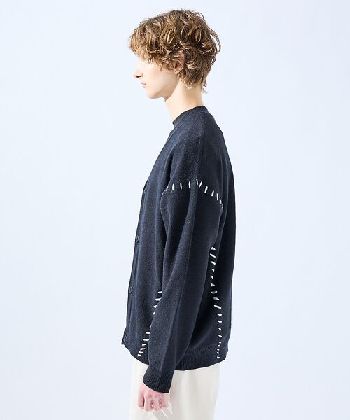 ABAHOUSE / アバハウス カーディガン・ボレロ | 【AH ABAHOUSE】ハンドステッチ カーディガン | 詳細7