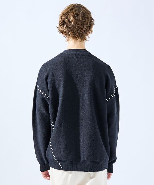 ABAHOUSE / アバハウス カーディガン・ボレロ | 【AH ABAHOUSE】ハンドステッチ カーディガン | 詳細8