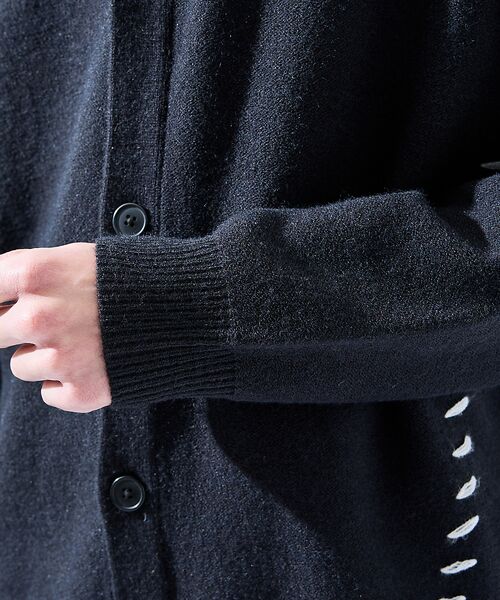 ABAHOUSE / アバハウス カーディガン・ボレロ | 【AH ABAHOUSE】ハンドステッチ カーディガン | 詳細10