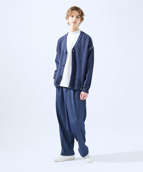 ABAHOUSE / アバハウス カーディガン・ボレロ | 【AH ABAHOUSE】ハンドステッチ カーディガン | 詳細16