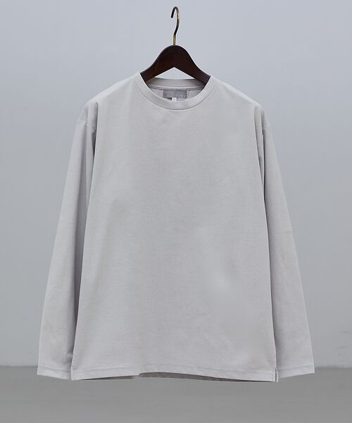 ABAHOUSE/アバハウス 【速乾 / DRY MAX】長袖Tシャツ グレージュ 46 ABAHOUSE/アバハウス 【速乾 / DRY MAX】長袖Tシャツ グレージュ 46