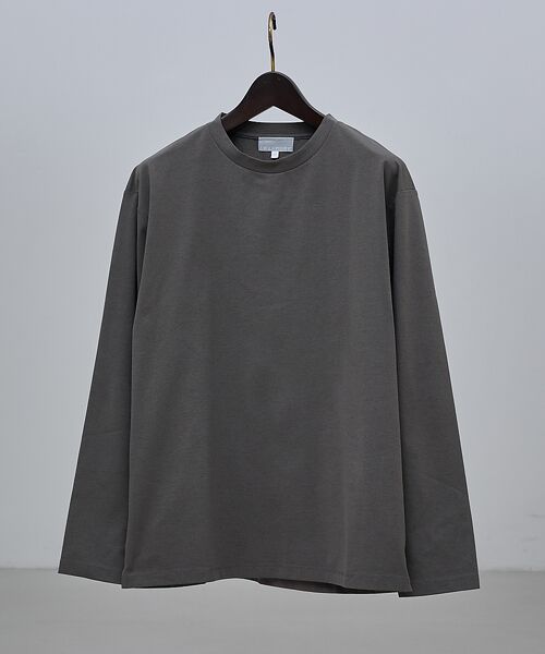 ABAHOUSE/アバハウス 【速乾 / DRY MAX】長袖Tシャツ ブルーグレー 48 ABAHOUSE/アバハウス 【速乾 / DRY MAX】長袖Tシャツ ブルーグレー 48