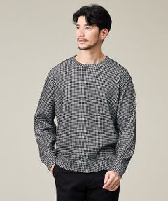 ABAHOUSE / アバハウス Tシャツ | 【立体ビッグワッフル】 長袖Tシャツ