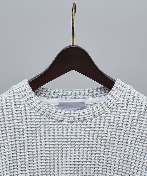 ABAHOUSE / アバハウス Tシャツ | 【立体ビッグワッフル】 長袖Tシャツ | 詳細4