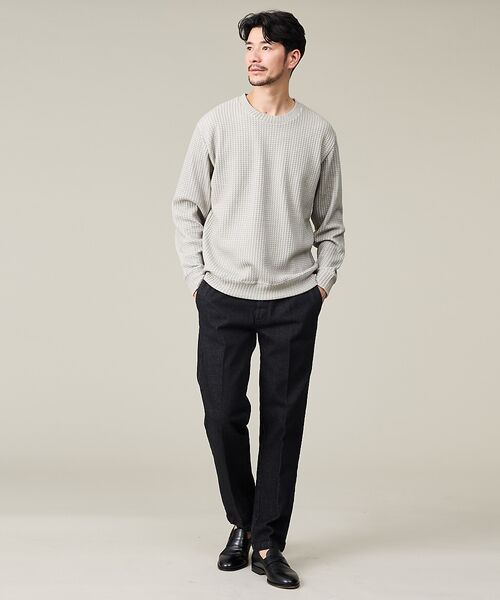 ABAHOUSE / アバハウス Tシャツ | 【立体ビッグワッフル】 長袖Tシャツ | 詳細10