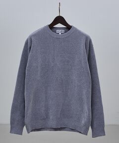 ABAHOUSE / アバハウス ニット・セーター | 【QUEST / ワンポイントロゴ】モールリンクス ニット