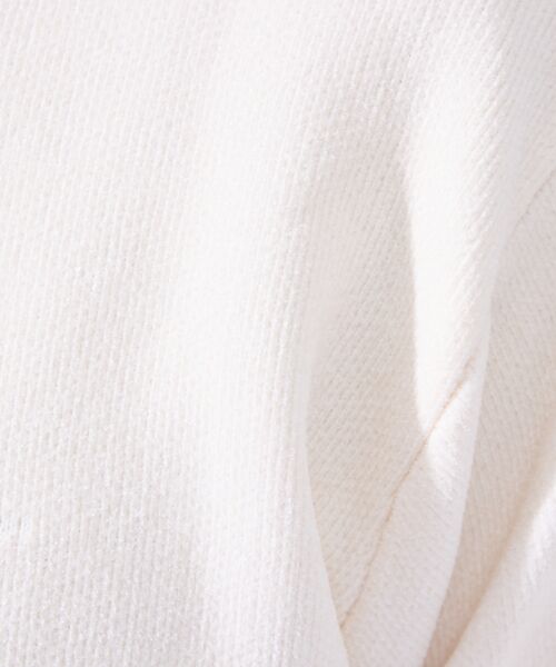 ABAHOUSE / アバハウス ニット・セーター | 【QUEST / ワンポイントロゴ】モールリンクス ニット | 詳細6