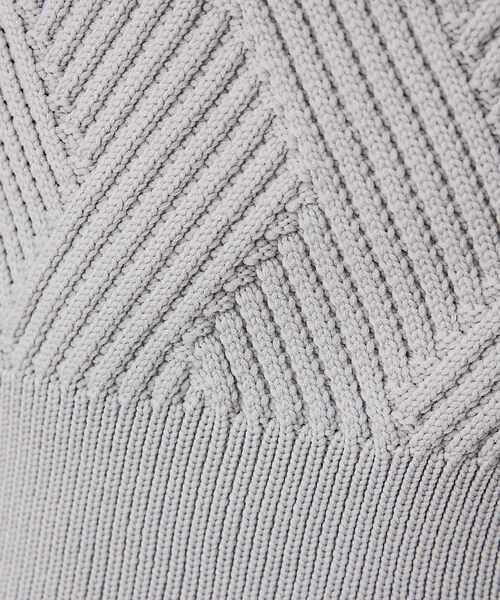 ABAHOUSE / アバハウス ニット・セーター | 【ジオメトリック柄 / 軽量】プルオーバーニット | 詳細12