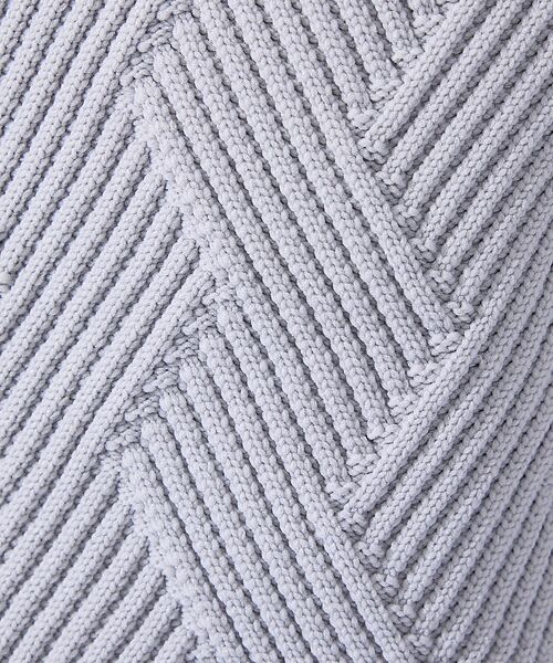 ABAHOUSE / アバハウス カーディガン・ボレロ | 【ジオメトリック柄 / 軽量】スタンド カーディガン | 詳細7