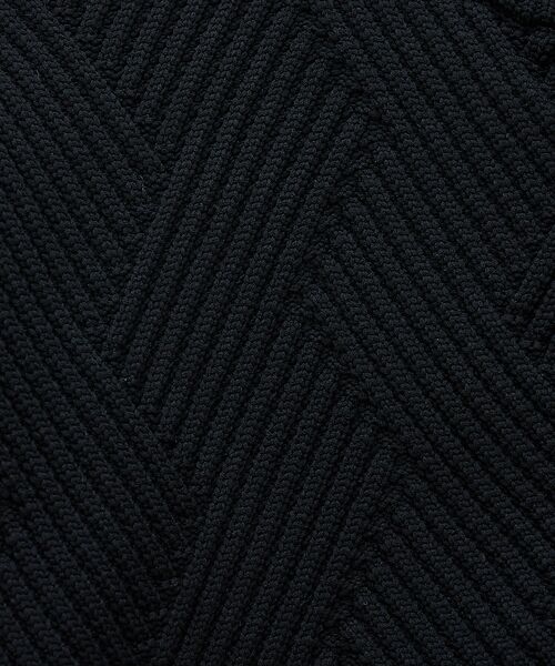 ABAHOUSE / アバハウス カーディガン・ボレロ | 【ジオメトリック柄 / 軽量】スタンド カーディガン | 詳細19