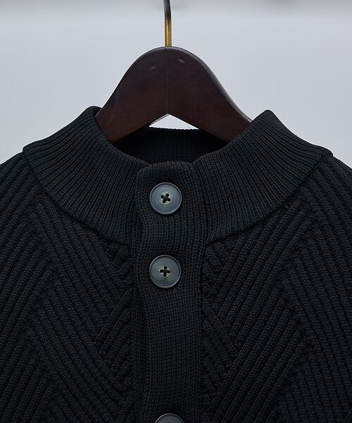 ABAHOUSE / アバハウス カーディガン・ボレロ | 【ジオメトリック柄 / 軽量】スタンド カーディガン | 詳細23