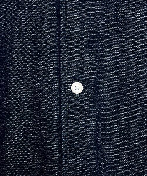 ABAHOUSE / アバハウス シャツ・ブラウス | 7.5オンス オーバーサイズ デニムシャツ / ライトオンスデニム | 詳細8