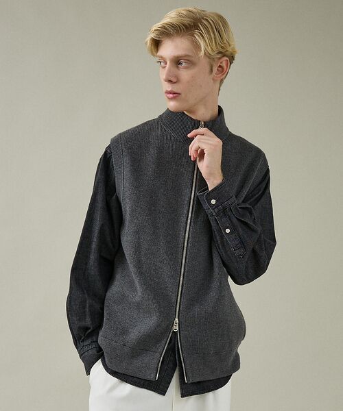 ABAHOUSE / アバハウス シャツ・ブラウス | 7.5オンス オーバーサイズ デニムシャツ / ライトオンスデニム | 詳細20