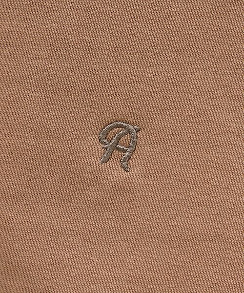 ABAHOUSE / アバハウス Tシャツ | ワンポイント刺繍　クルーネック長袖Tシャツ | 詳細17