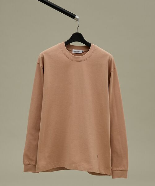 ABAHOUSE / アバハウス Tシャツ | ワンポイント刺繍　クルーネック長袖Tシャツ | 詳細18