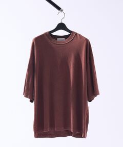 ABAHOUSE / アバハウス Tシャツ | 【ヴィンテージ加工】パウダーウォッシュ 半袖Tシャツ / オーバーサイズ