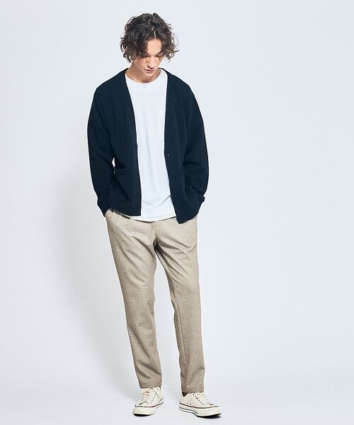 ABAHOUSE / アバハウス Tシャツ | キーネック カノコ半袖Tシャツ / フェイクレイヤード | 詳細11